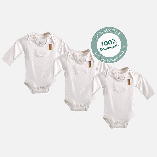 Body 3er-Pack - aus kontrolliert biologischem Anbau
