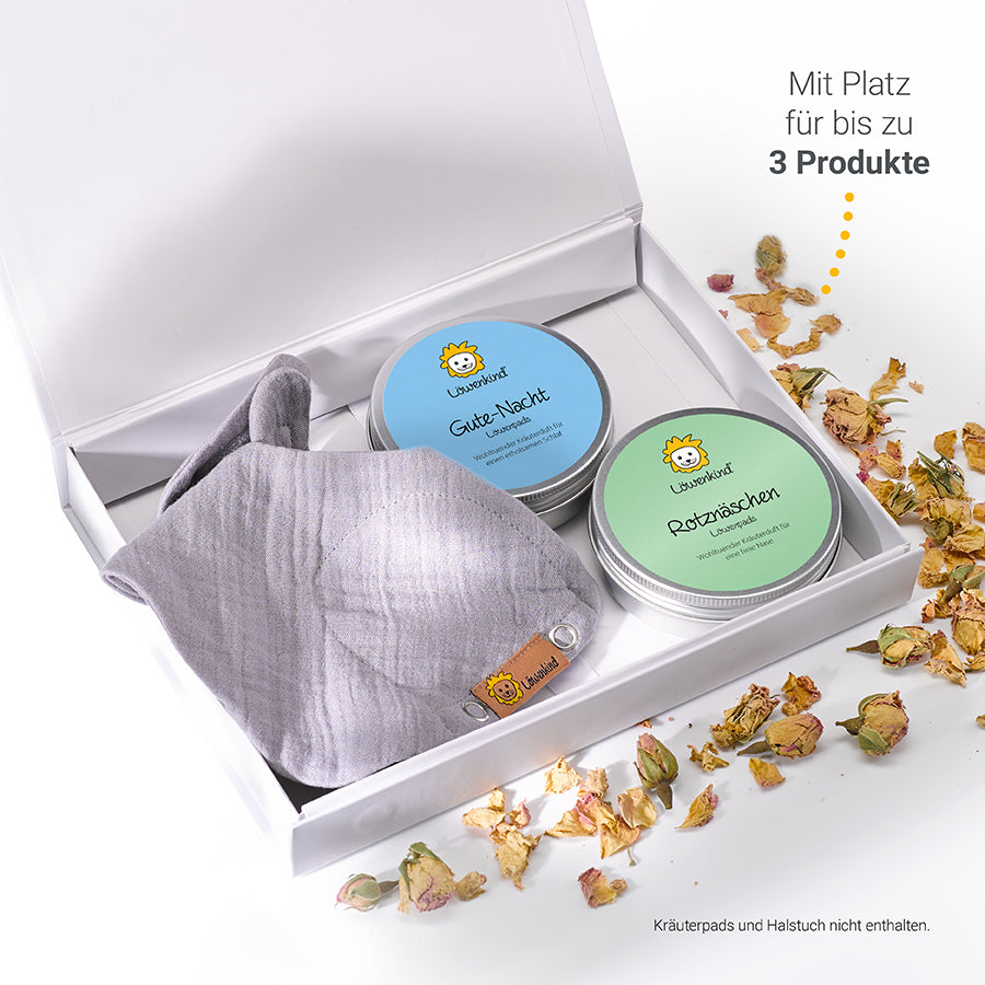 Geschenkverpackung Beispielfoto mit Inhalt