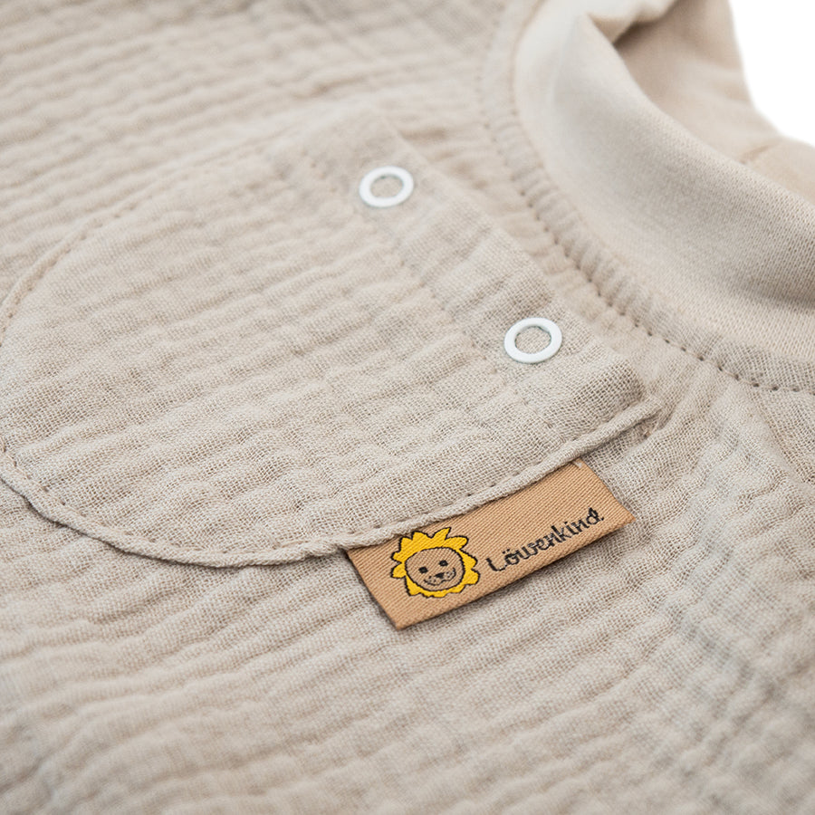 Pullover Pad-Tasche Details