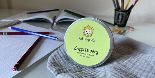 Das neueste Kräuterpad von Löwenkind heißt „Zappelzwerg“