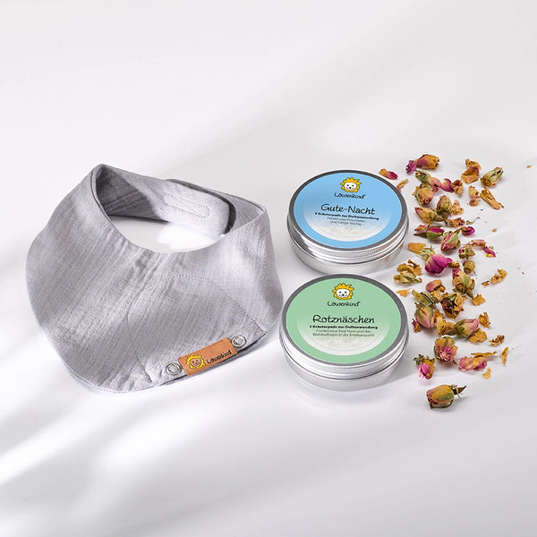Einsteigerset Musselin-Halstuch  Mini