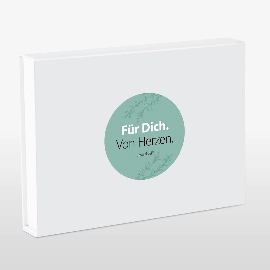 Magnetbox mit Aufkleber "Für Dich"
