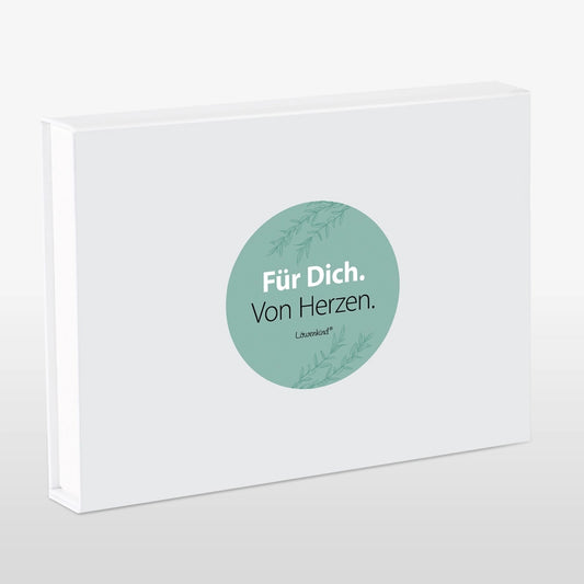 Magnetbox mit Aufkleber "Für Dich"
