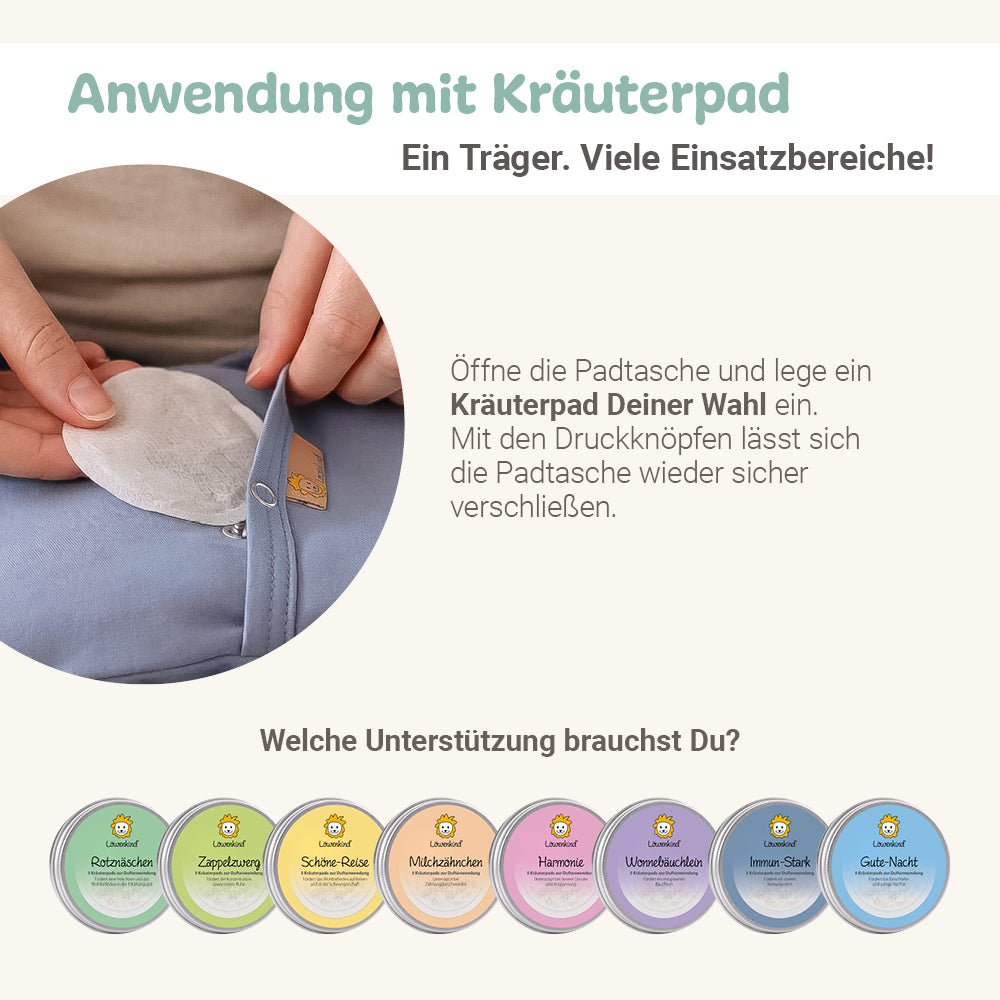 Kissen mit Hirsespreufüllung