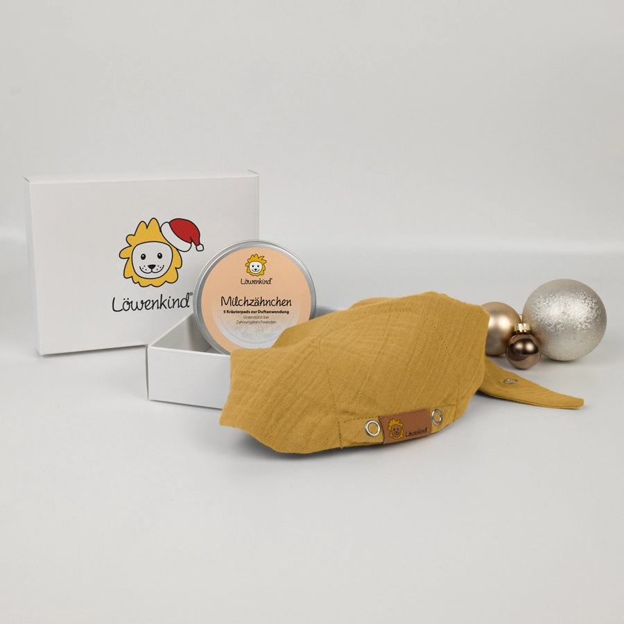 Weihnachtsspecial Medi Senfgelb mit Milchzähnchen-Dose