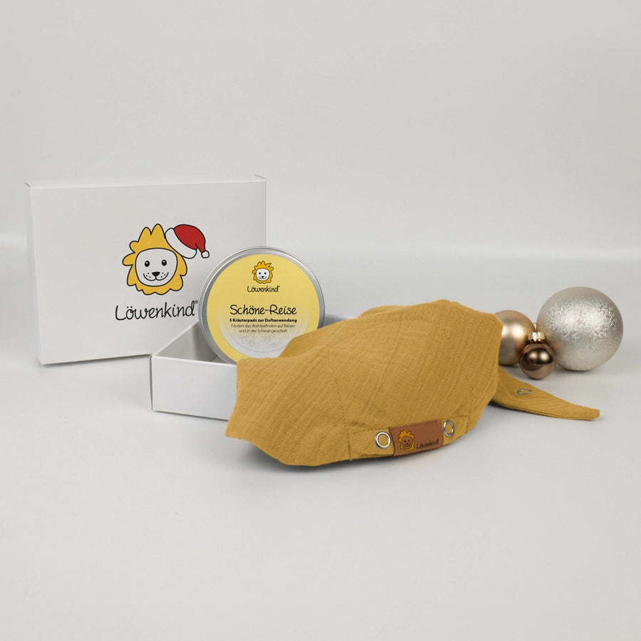 Weihnachtsspecial Medi Senfgelb mit Schöne-Reise-Dose